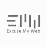 Excuse My Web logo -EN